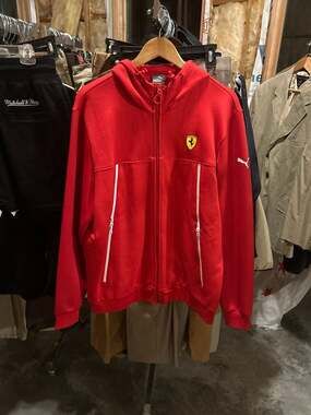 Puma Scuderia Ferrari Motorsport Race Hooded Full-Zip Sweat Jacket